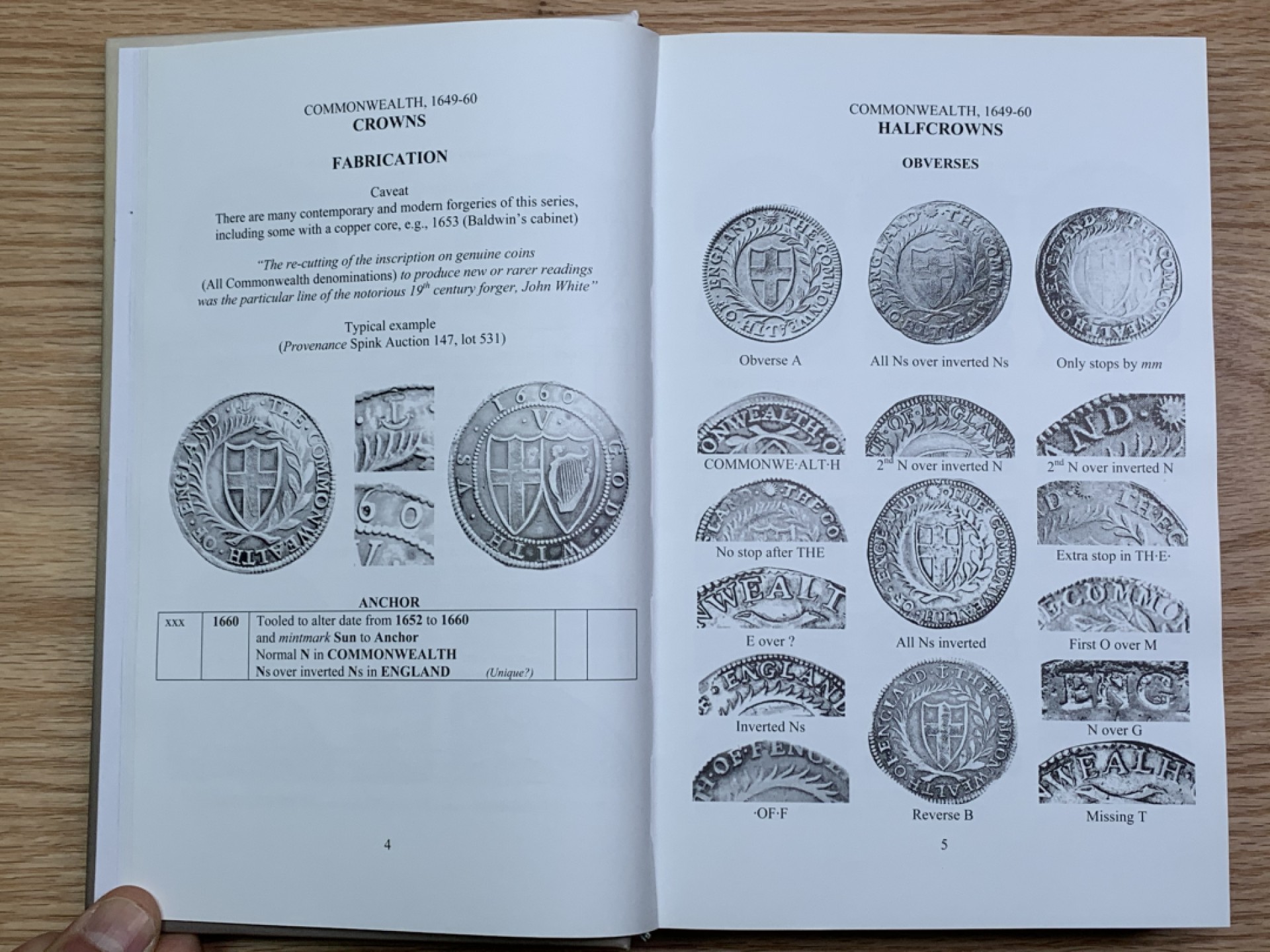 《竞宝斋》第146场-周日，周一 2场 (全场包邮) 英国ESC银币目录 1649年以来英国银币大全 英系必备 PCGS/NGC用的ESC编号来自于此目录