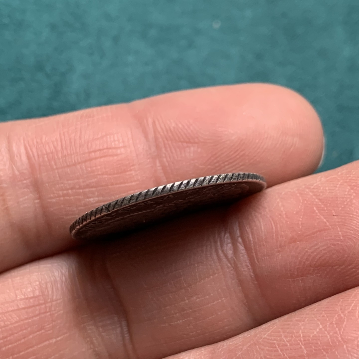 《竞宝斋》第146场-周日，周一 2场 (全场包邮) 英国 1750年 水泡眼 乔治二世 1先令 银币 原味状态 包浆自然