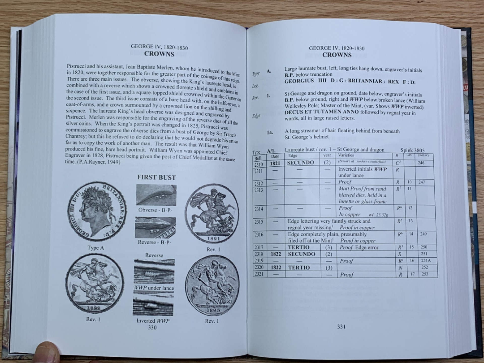 《竞宝斋》第146场-周日，周一 2场 (全场包邮) 2020版精装完美品 英国 ESC 银币目录 1649年以来英国银币大全 英系必备，版别详尽，P与N用的ESC编号即来自于该目录 厚达598页