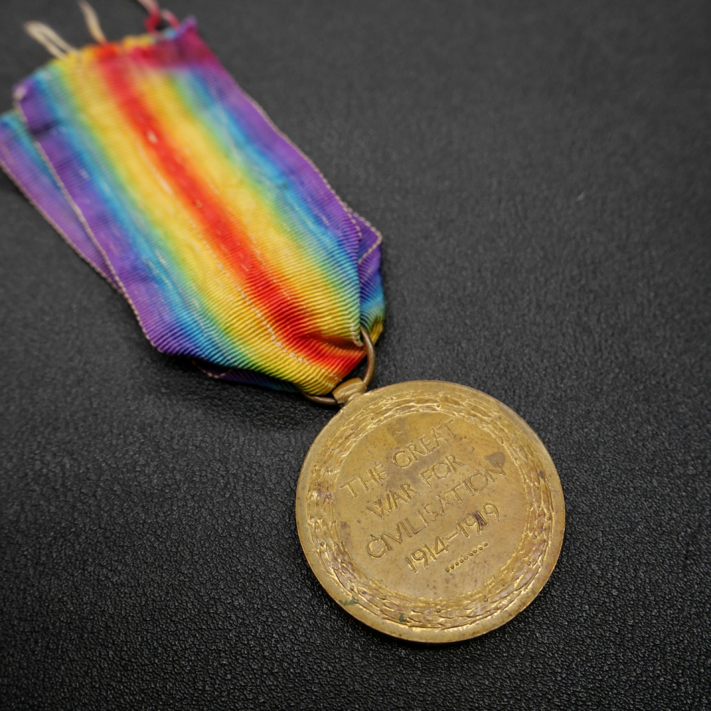 勋章奖章交易所3月25日拍卖 英国一战胜利奖章，授予GOOCH