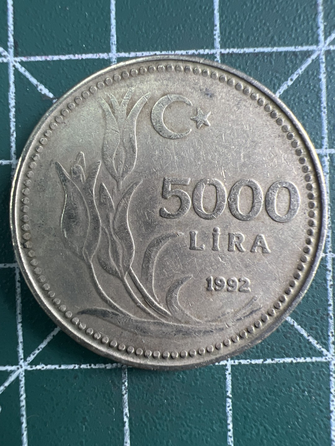 泡泡堂微拍第一百〇二幕硬币捡漏可累计专场👿👿，累计满二十元包邮，接受代拍业务 土耳其5000里拉