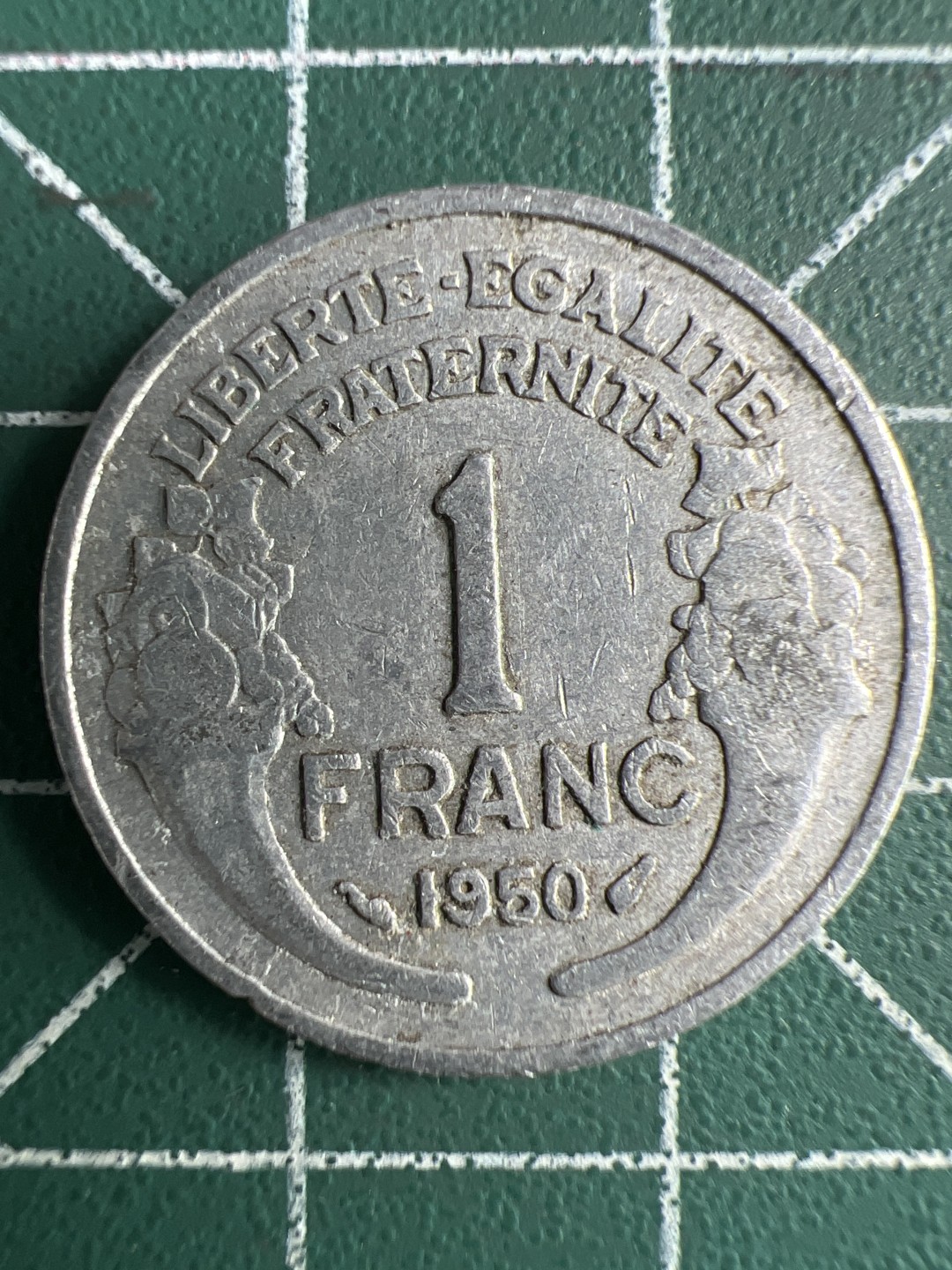 泡泡堂第291期  世界硬币 （无押金，捡漏，全场20包邮，偏远地区除外，接收代拍业务） 法国一法郎