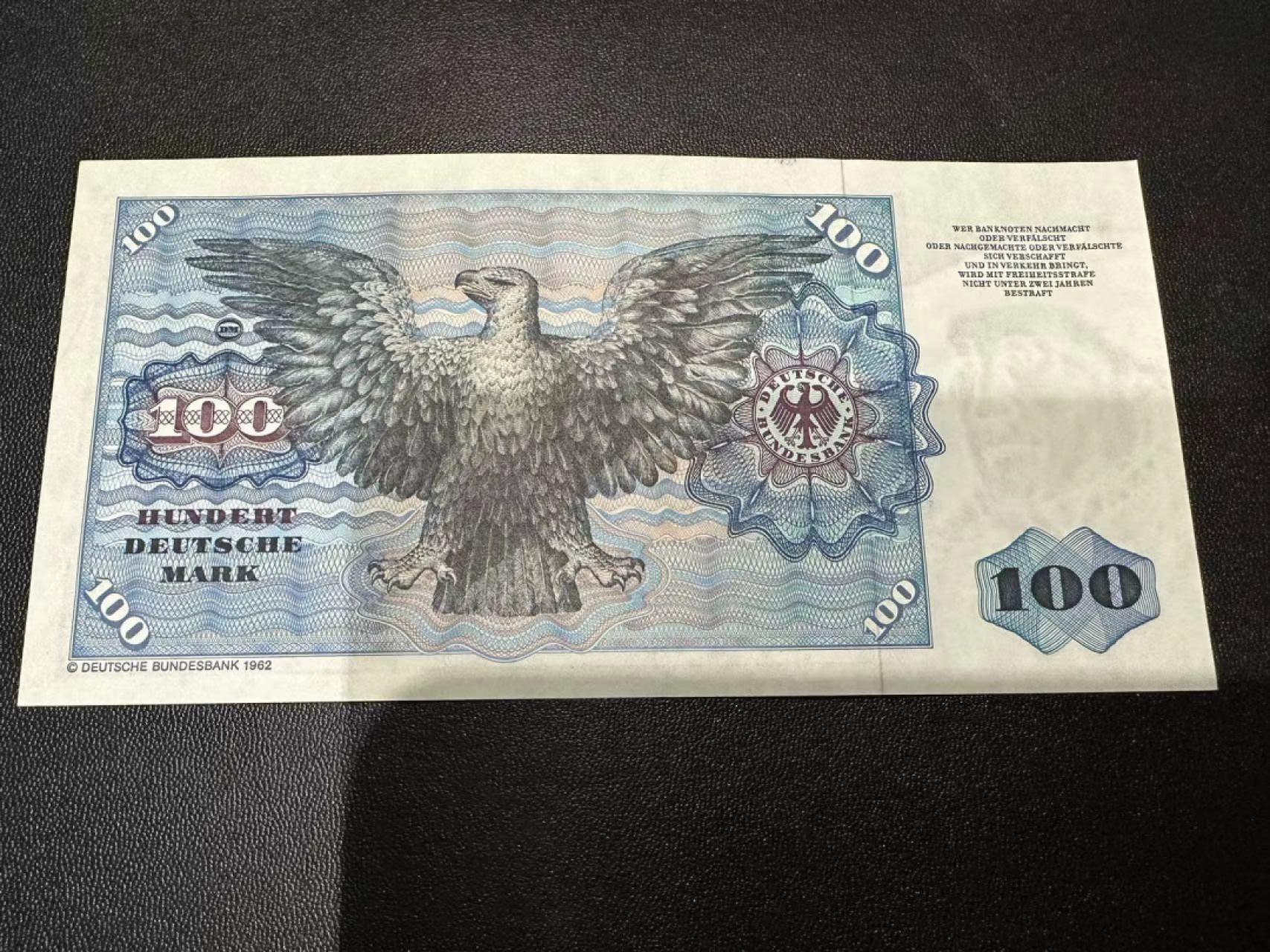 《外钞收藏家》第二百五十三期（德法意专场） 联邦德国1980年100马克 疑似软折