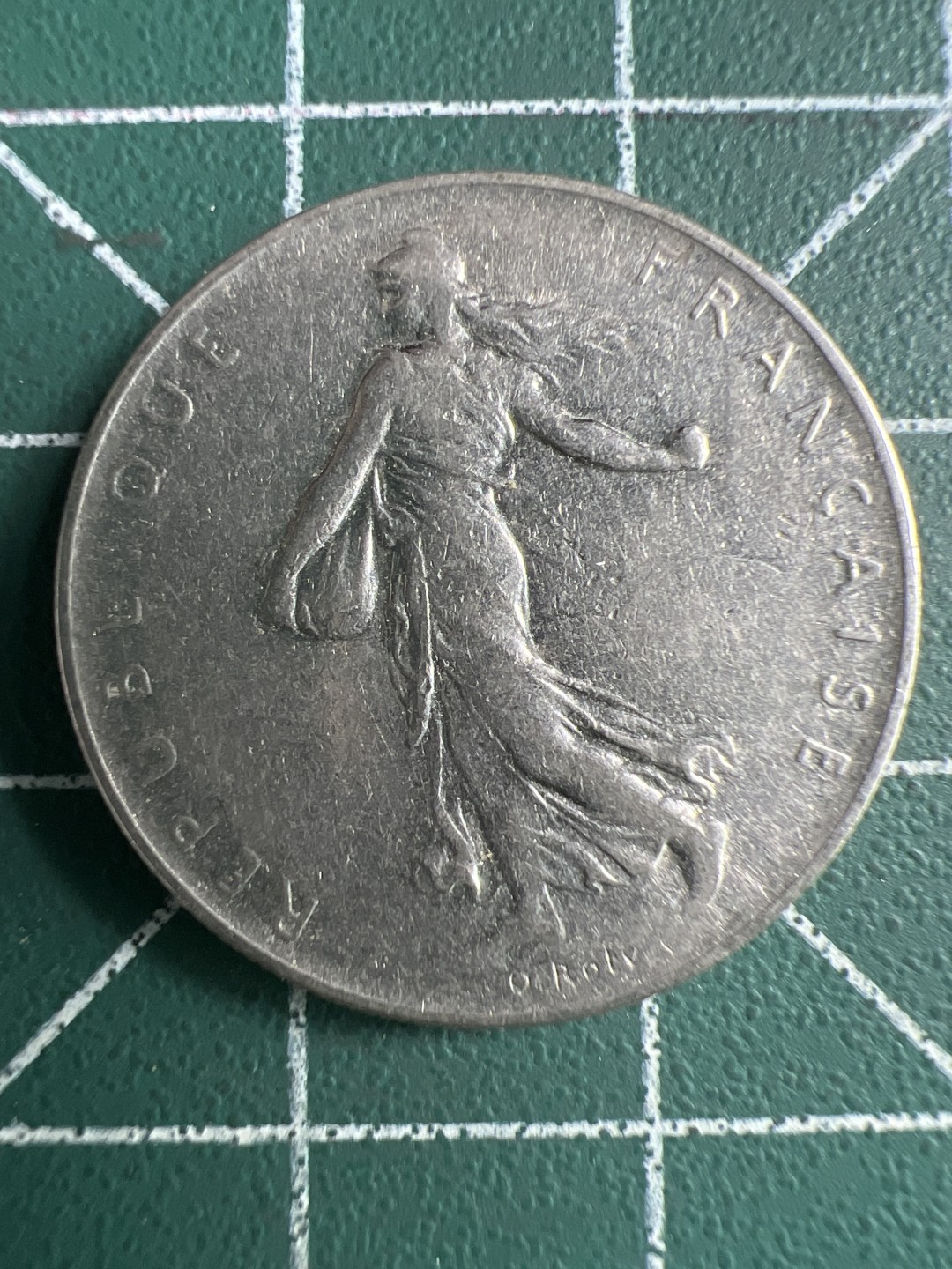 泡泡堂第288期  世界硬币 （无押金，捡漏，全场20包邮，偏远地区除外，接收代拍业务） 法国1法郎