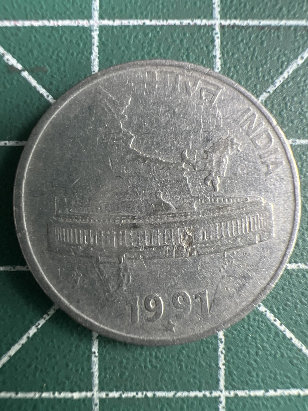 泡泡堂第259期  世界硬币 （无押金，捡漏，全场20包邮，偏远地区除外，接收代拍业务） 印度50派沙