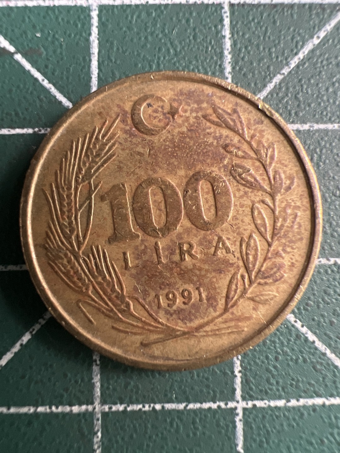 泡泡堂第288期  世界硬币 （无押金，捡漏，全场20包邮，偏远地区除外，接收代拍业务） 土耳其100里拉