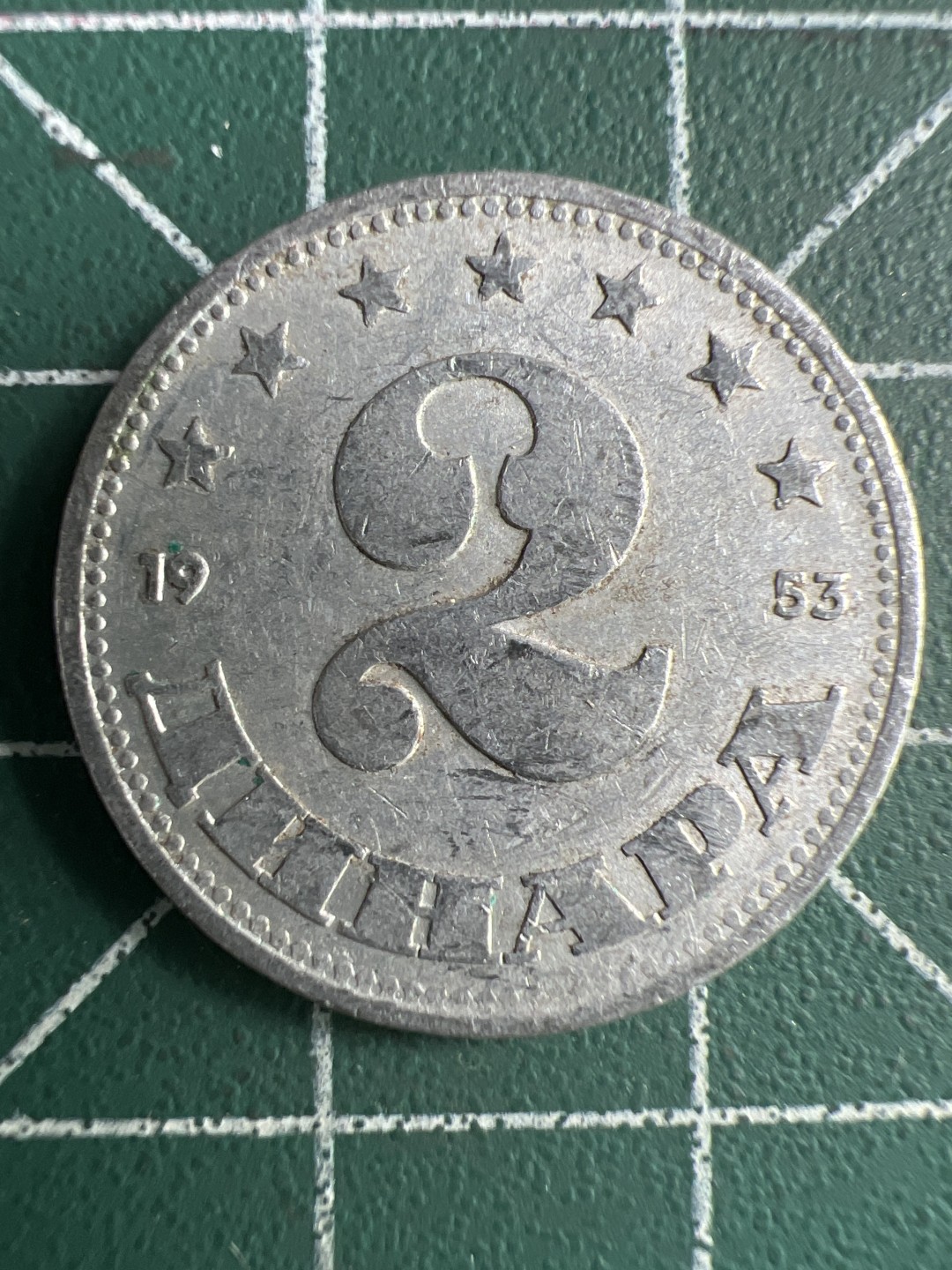 泡泡堂第260期  世界硬币 （无押金，捡漏，全场20包邮，偏远地区除外，接收代拍业务） 南斯拉夫2分