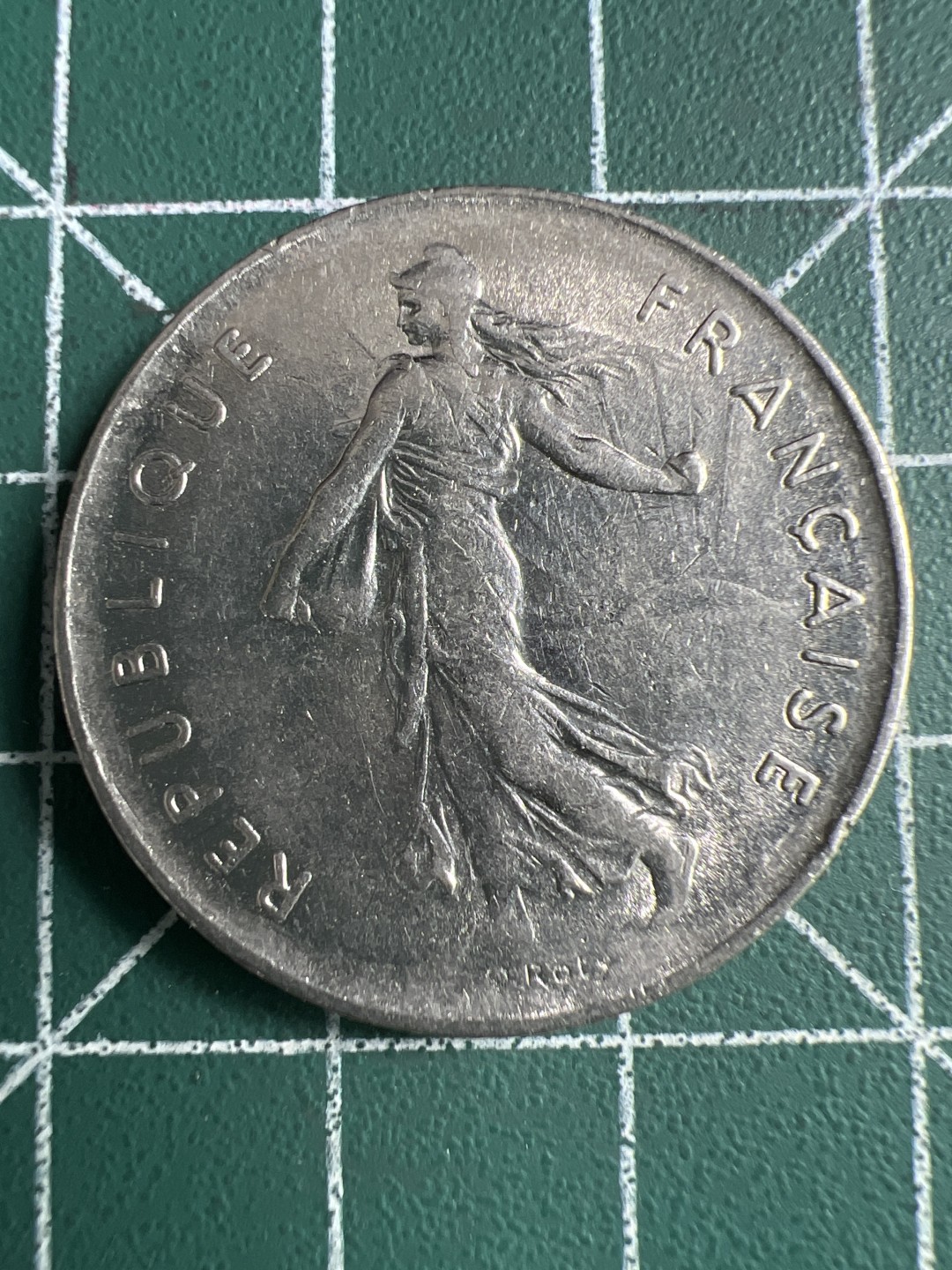 泡泡堂第288期  世界硬币 （无押金，捡漏，全场20包邮，偏远地区除外，接收代拍业务） 法国5法郎