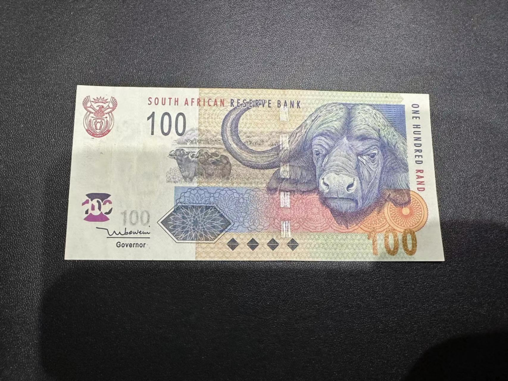 《外钞收藏家》第二百五十四期（连拍第二场） 南非动物版100 兰特 EF品相