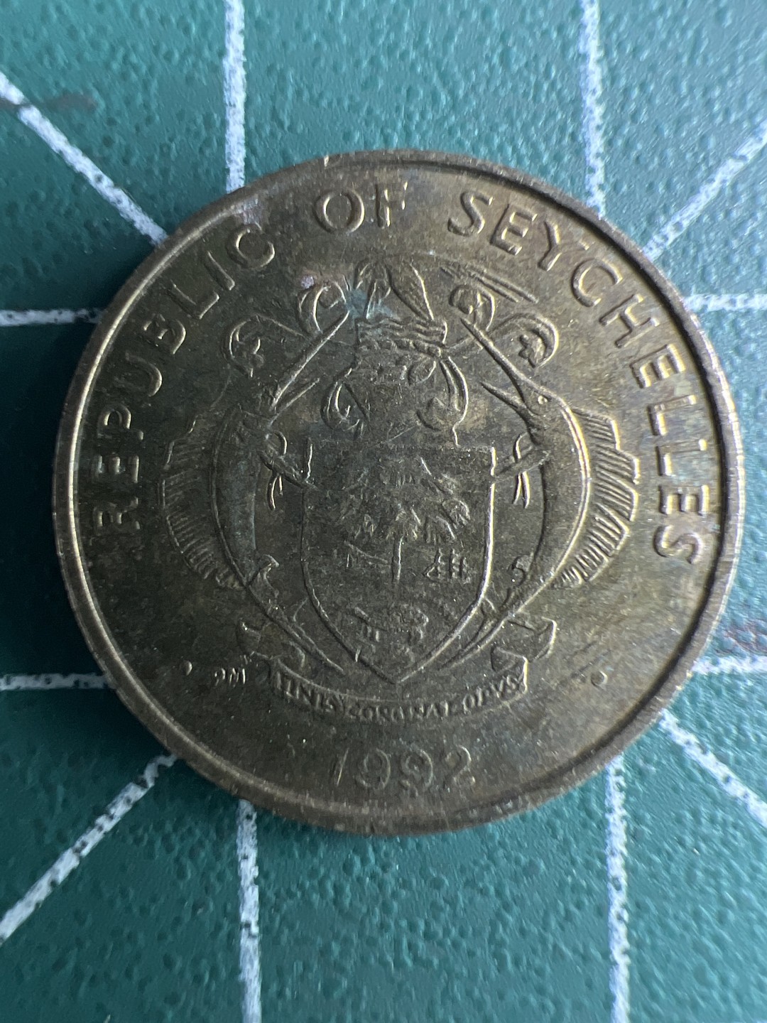 泡泡堂第259期  世界硬币 （无押金，捡漏，全场20包邮，偏远地区除外，接收代拍业务） 塞舌尔五分