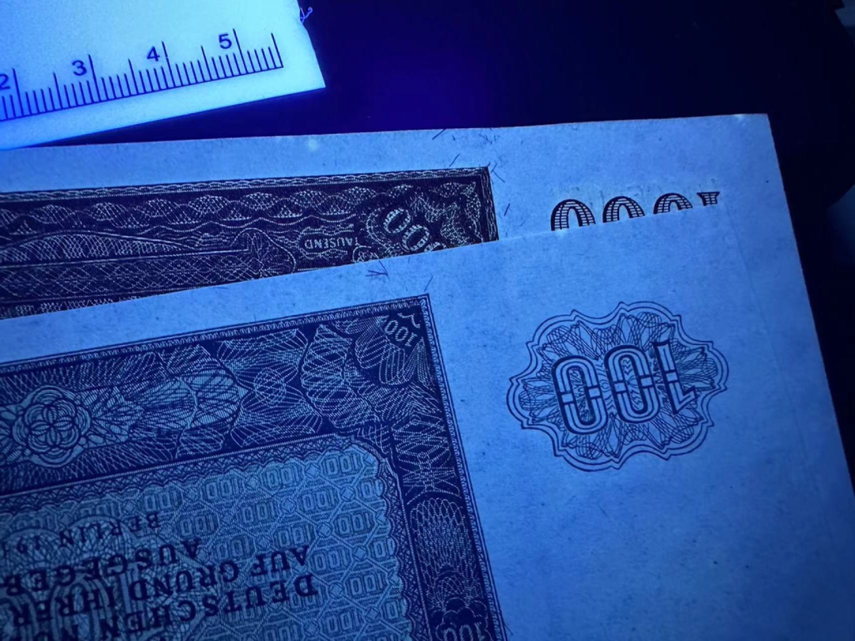 《外钞收藏家》第二百五十三期（德法意专场） 民主德国1948年全套9枚，0.5-1000马克 全新 100和1000有星星点点潮