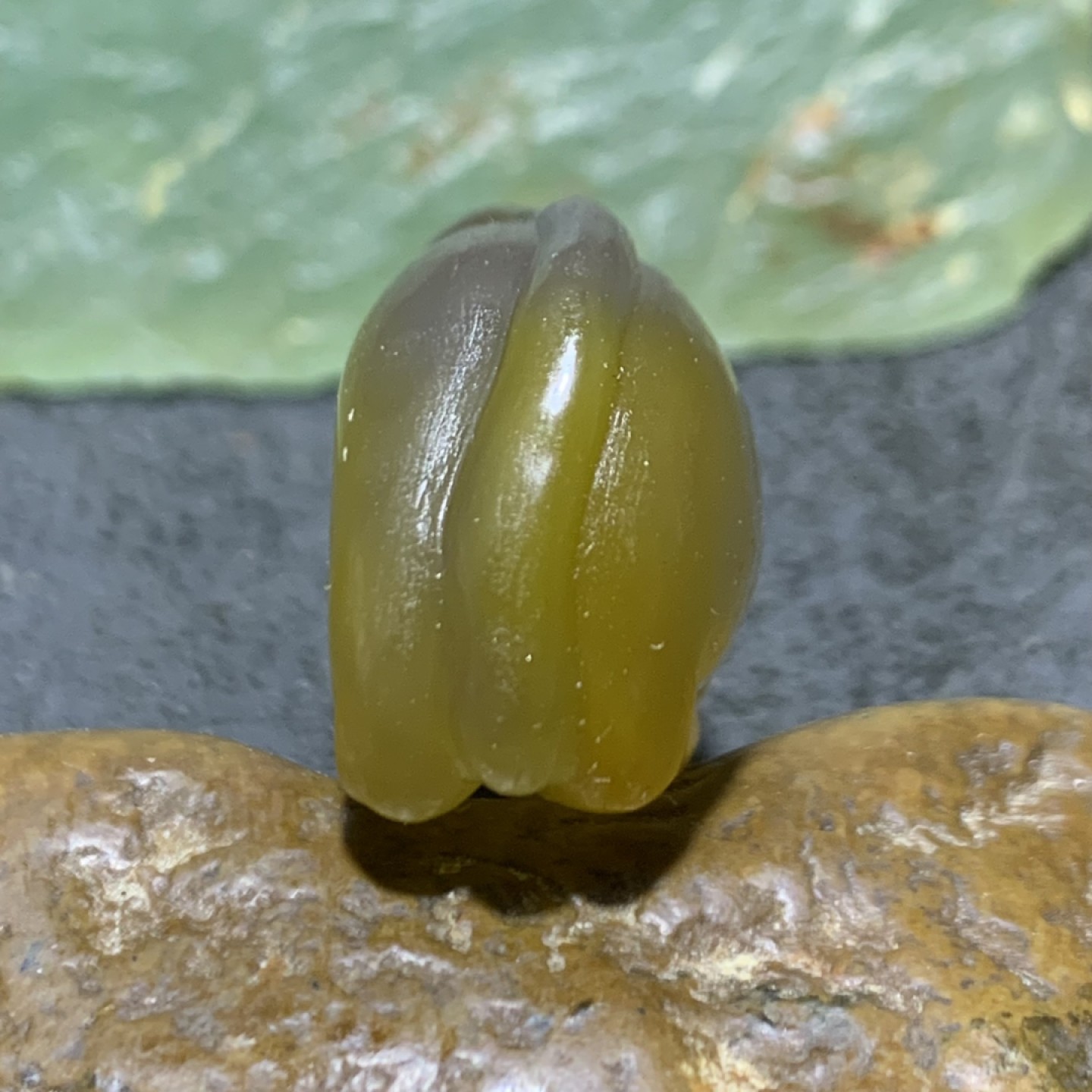 精美蒙料战国红玛瑙高润度金沙料雕刻招财鼠吊坠一个！