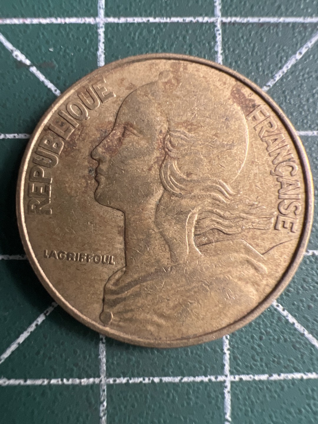 泡泡堂第326期  世界硬币 （无押金，捡漏，全场20包邮，偏远地区除外，接收代拍业务） 法国20分