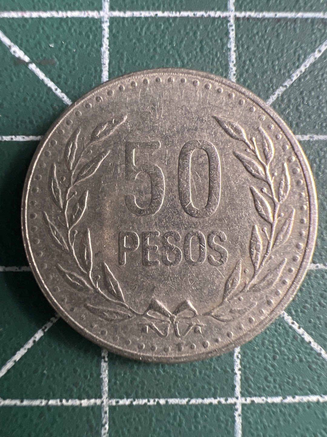 泡泡堂第260期  世界硬币 （无押金，捡漏，全场20包邮，偏远地区除外，接收代拍业务） 哥伦比亚50比索