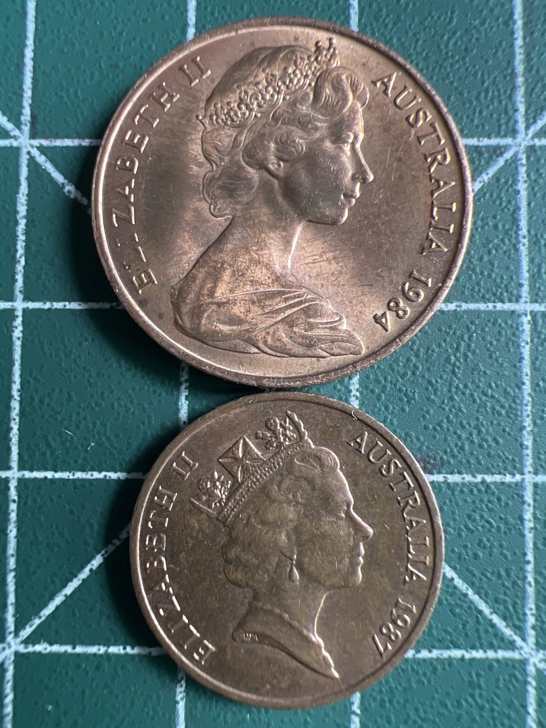 泡泡堂第259期  世界硬币 （无押金，捡漏，全场20包邮，偏远地区除外，接收代拍业务） 澳大利亚一对