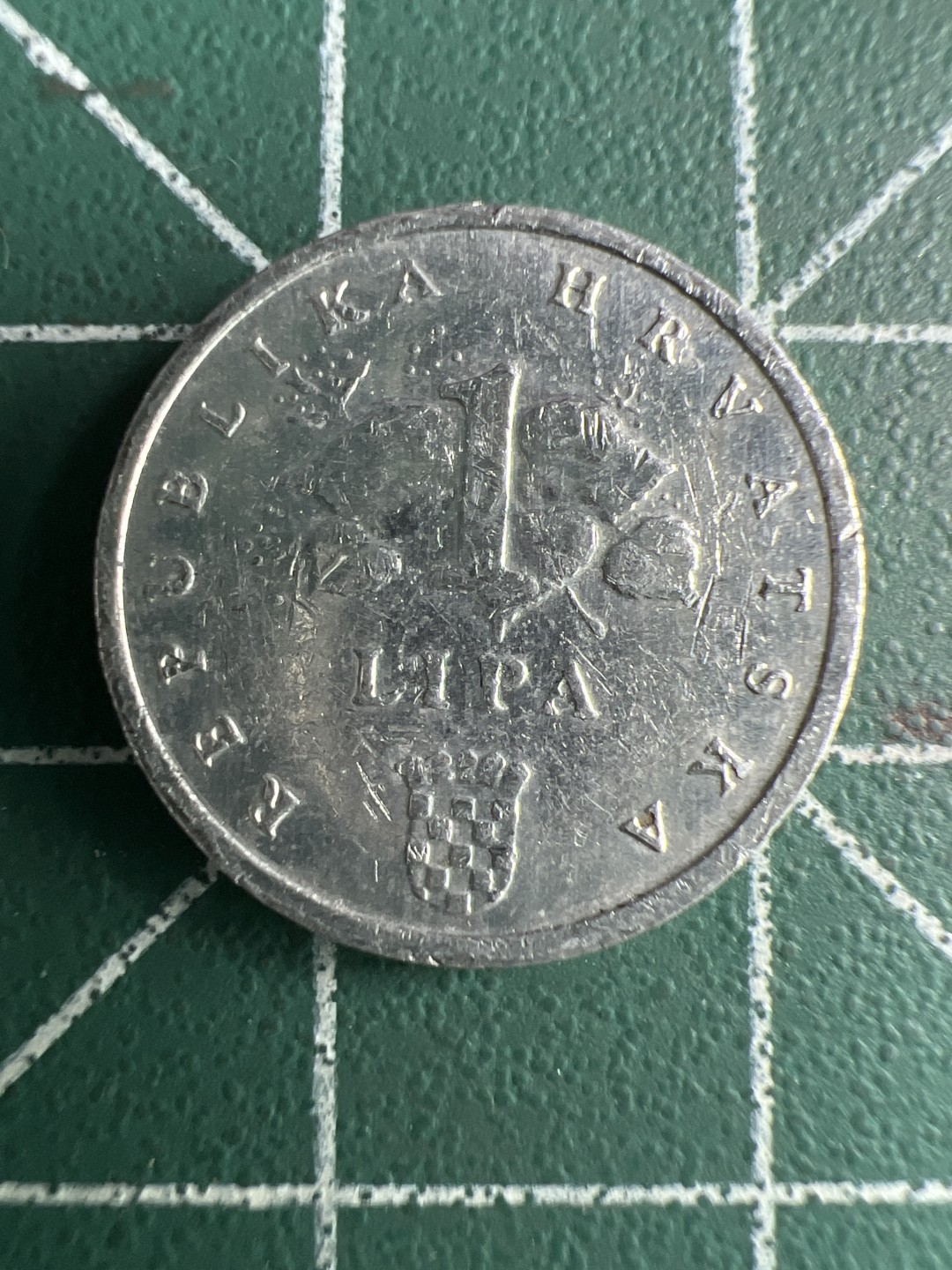 泡泡堂第291期  世界硬币 （无押金，捡漏，全场20包邮，偏远地区除外，接收代拍业务） 克罗地亚一利帕