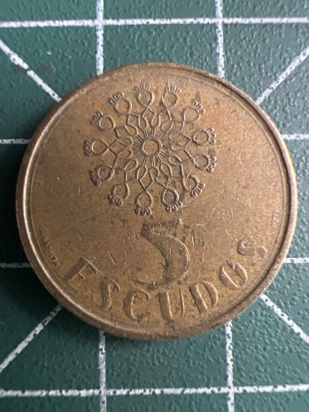 泡泡堂第325期  世界硬币 （无押金，捡漏，全场20包邮，偏远地区除外，接收代拍业务） 葡萄牙5埃斯库多