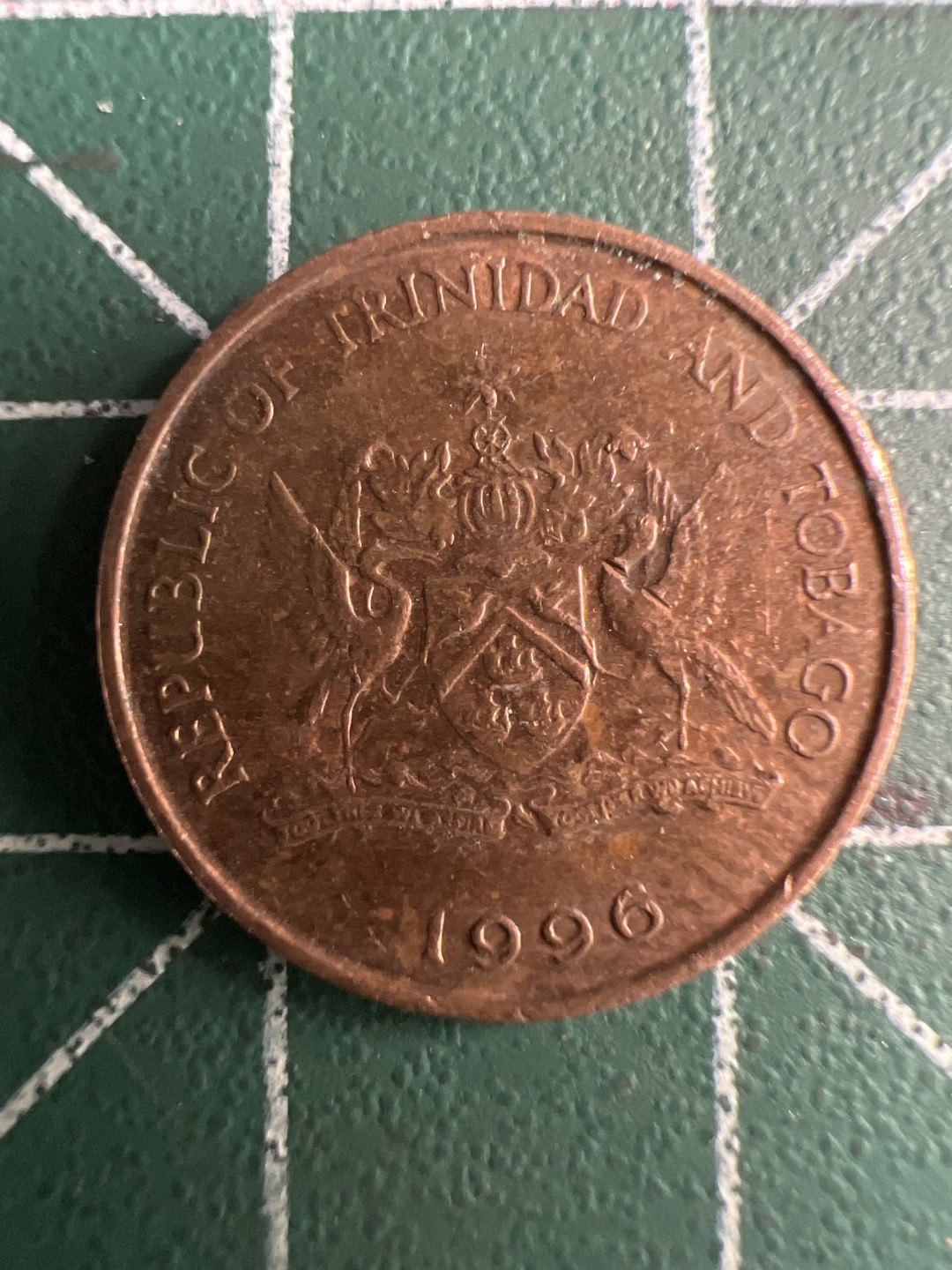 泡泡堂第318期  世界硬币 （无押金，捡漏，全场20包邮，偏远地区除外，接收代拍业务） 特立尼达和多巴哥一分