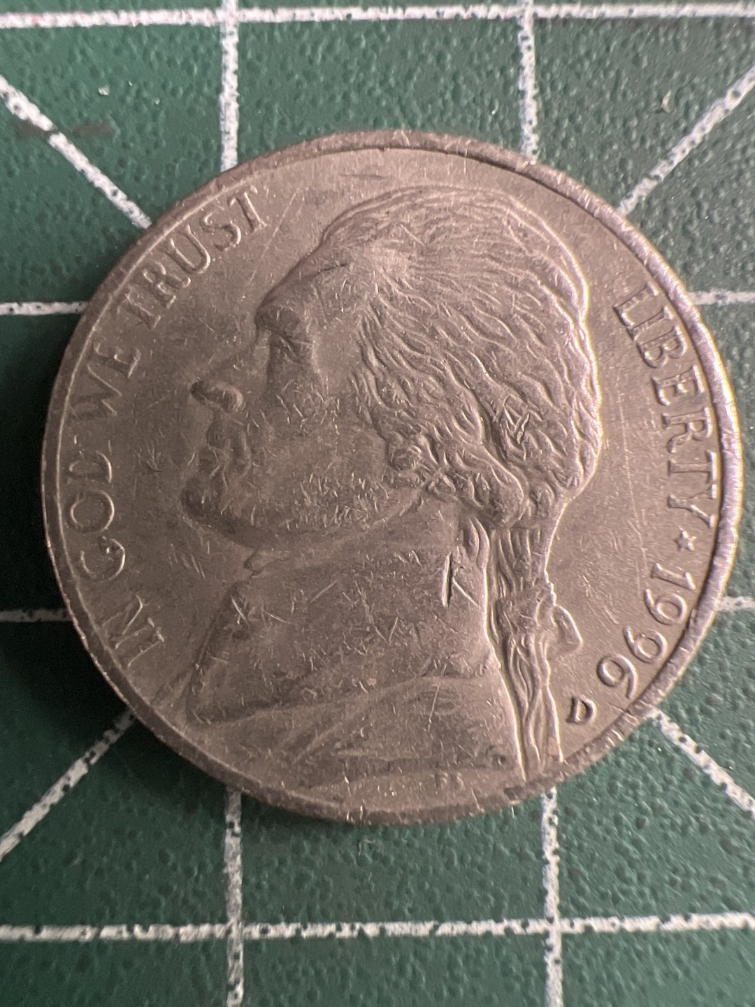 泡泡堂第318期  世界硬币 （无押金，捡漏，全场20包邮，偏远地区除外，接收代拍业务） 美国五美分