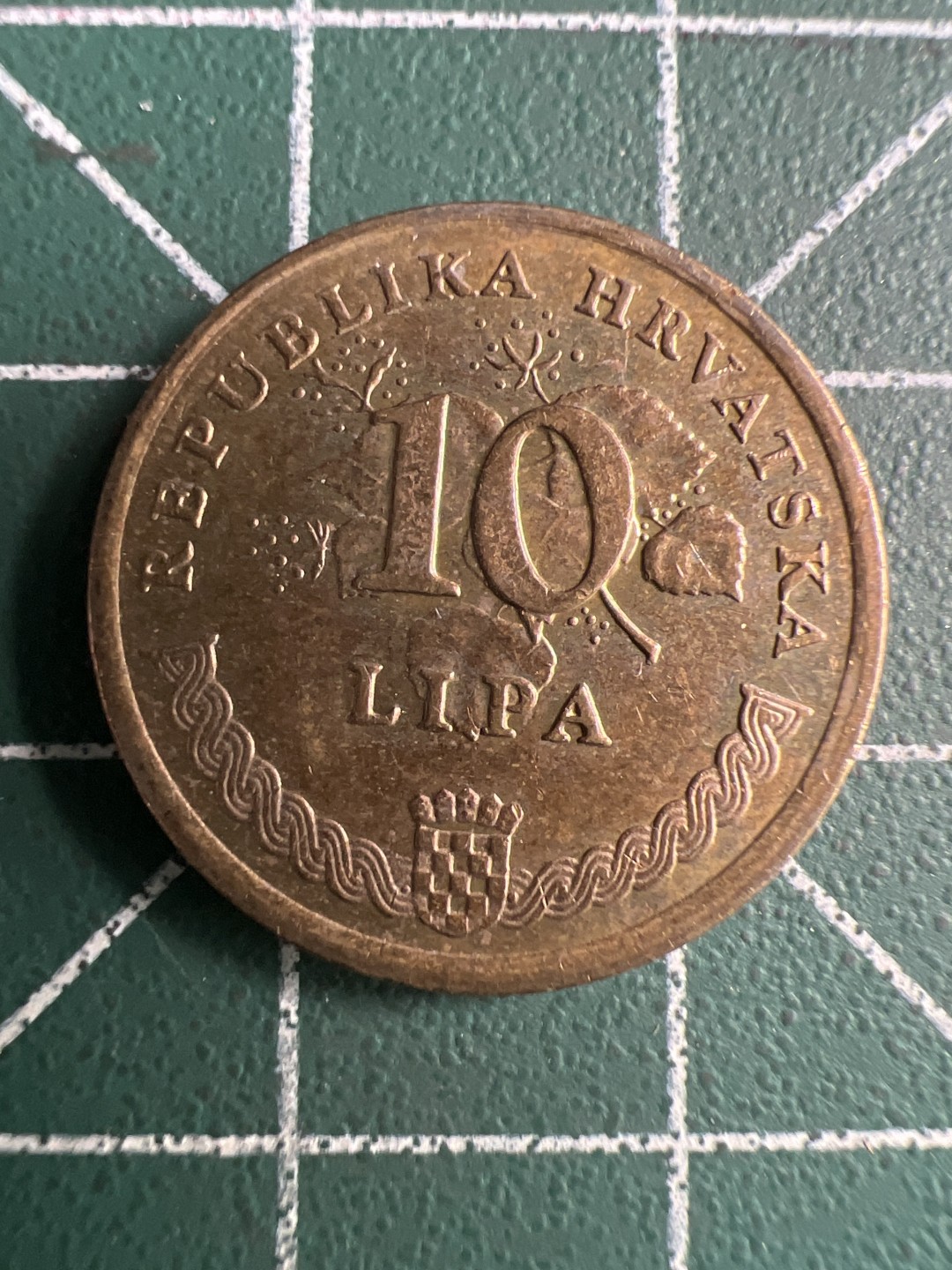 泡泡堂第288期  世界硬币 （无押金，捡漏，全场20包邮，偏远地区除外，接收代拍业务） 克罗地亚10利帕