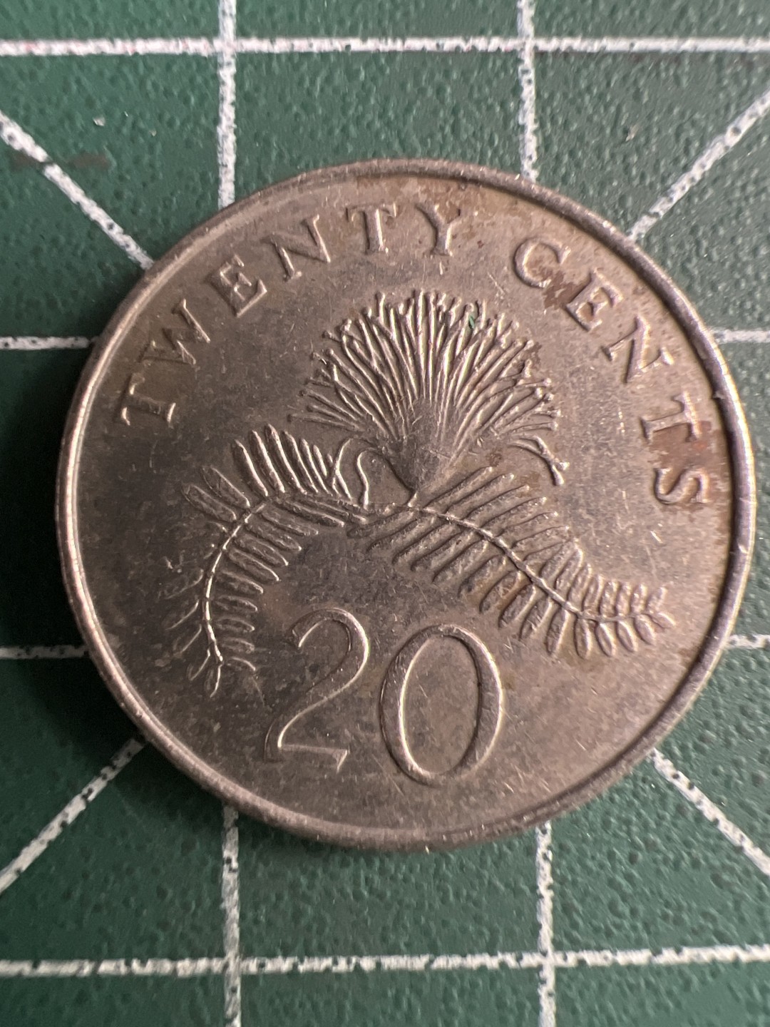 泡泡堂第288期  世界硬币 （无押金，捡漏，全场20包邮，偏远地区除外，接收代拍业务） 新加坡20分