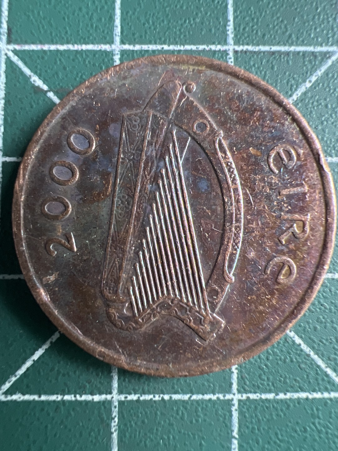 泡泡堂第288期  世界硬币 （无押金，捡漏，全场20包邮，偏远地区除外，接收代拍业务） 爱尔兰2P