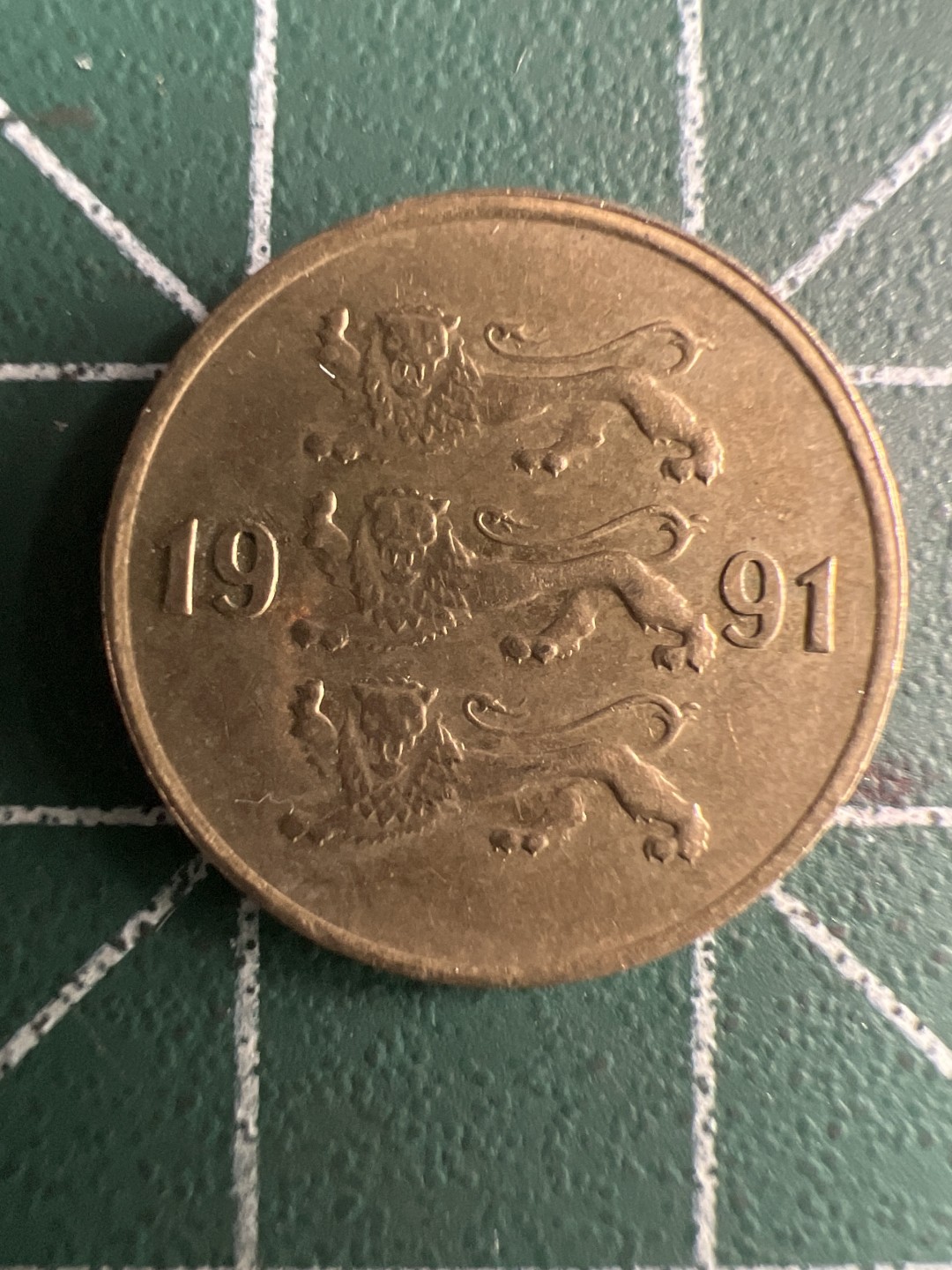 泡泡堂第260期  世界硬币 （无押金，捡漏，全场20包邮，偏远地区除外，接收代拍业务） 爱沙尼亚十分