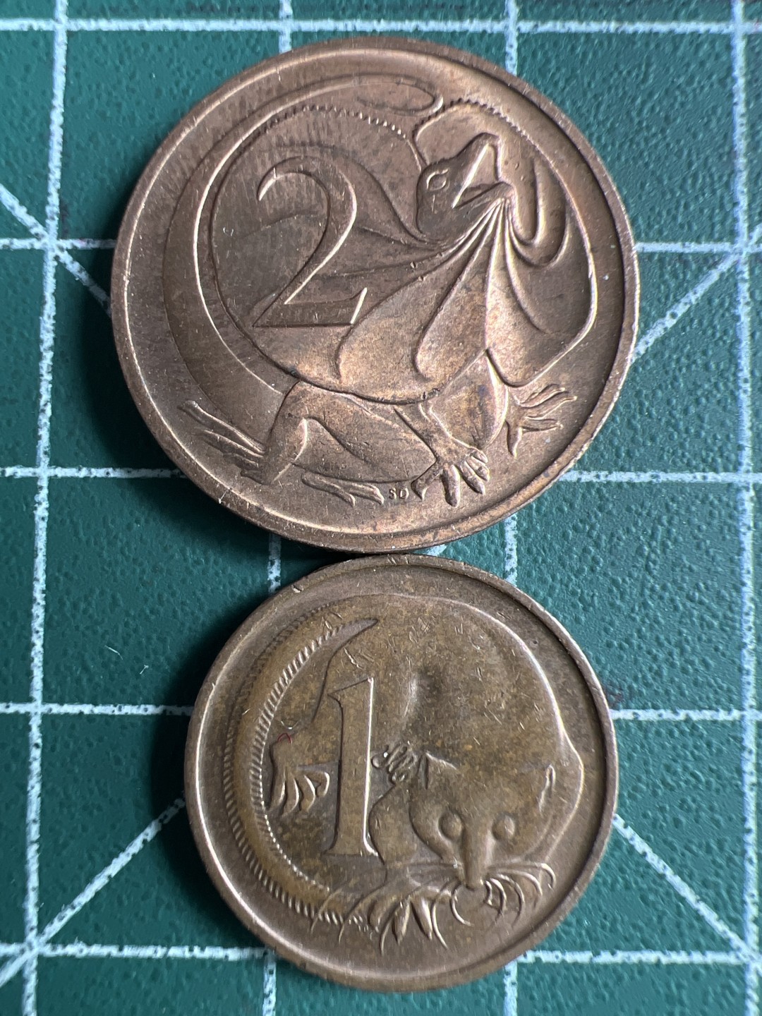 泡泡堂第259期  世界硬币 （无押金，捡漏，全场20包邮，偏远地区除外，接收代拍业务） 澳大利亚一对