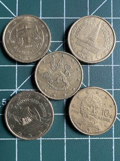 泡泡堂微拍第128幕硬币捡漏可累计专场👿👿，累计满二十元包邮，接受代拍业务 - 十欧分五枚