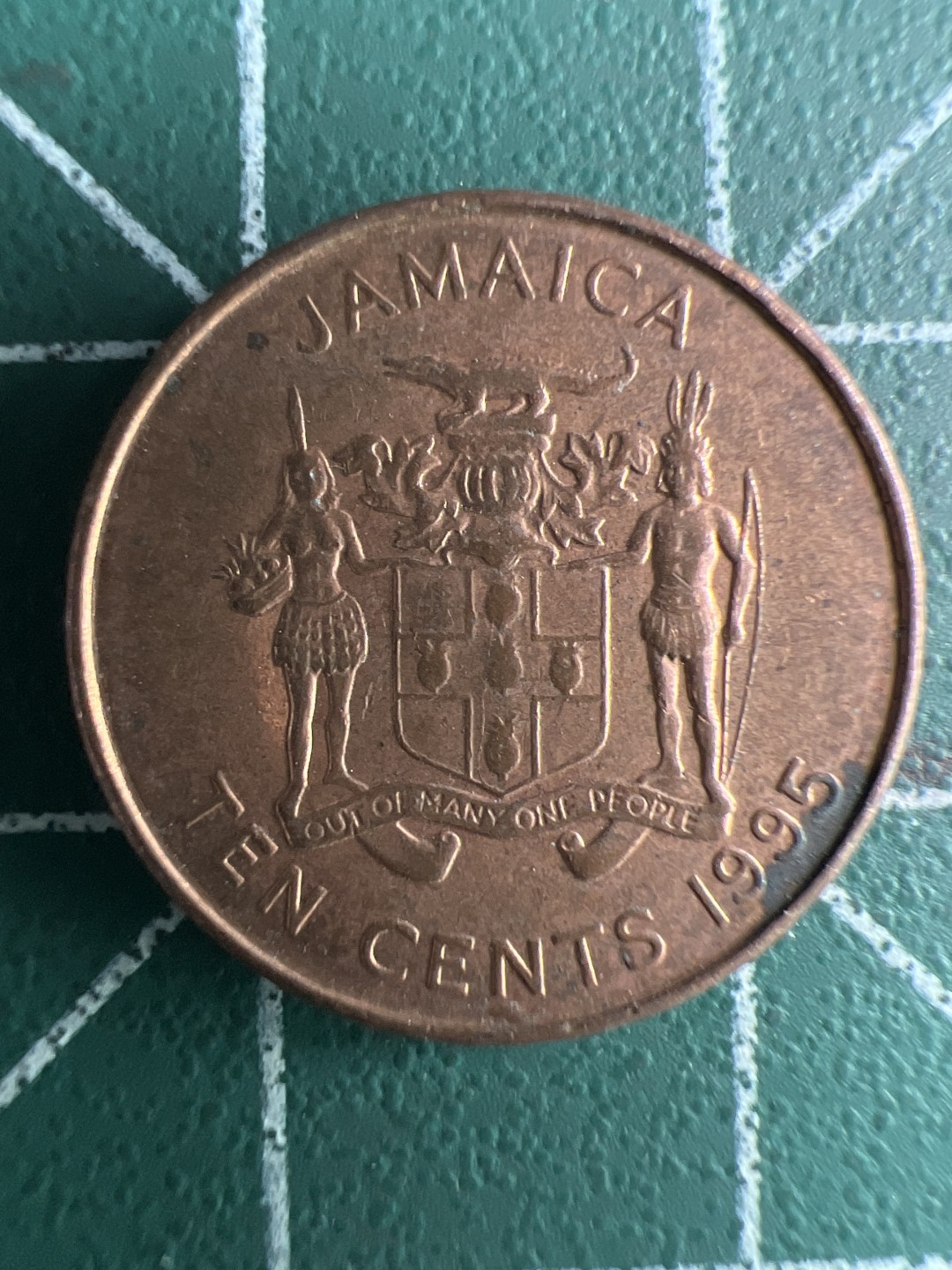 泡泡堂第259期  世界硬币 （无押金，捡漏，全场20包邮，偏远地区除外，接收代拍业务） 牙买加十分