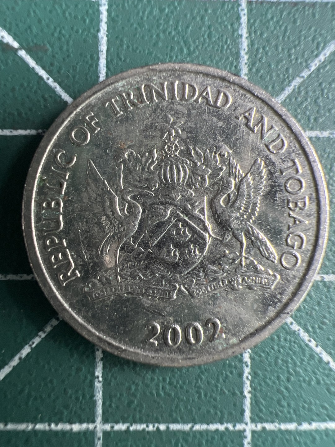 泡泡堂第283期  世界硬币 （无押金，捡漏，全场20包邮，偏远地区除外，接收代拍业务） 特立尼达和多巴哥25分