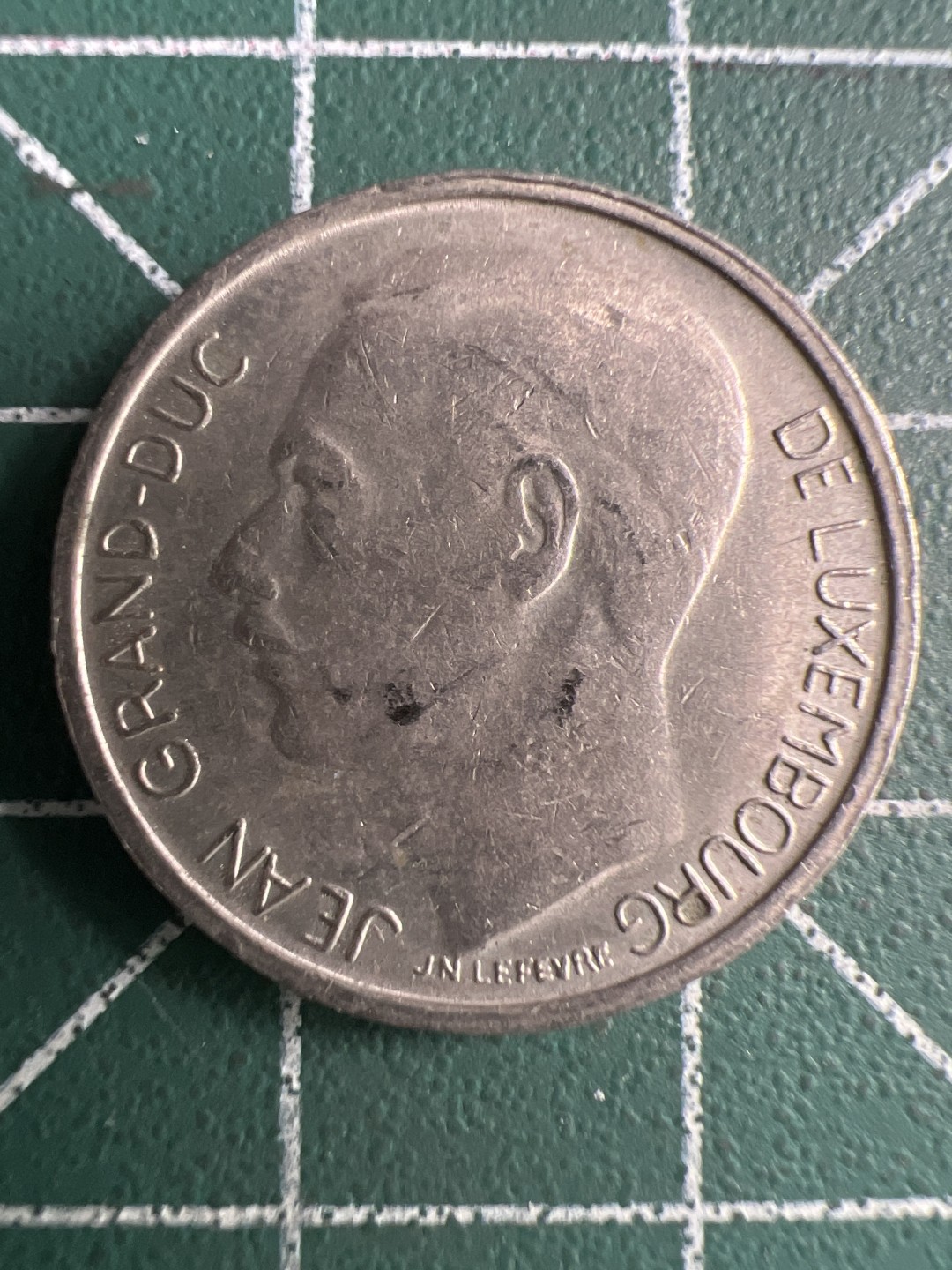 泡泡堂第279期  世界硬币 （无押金，捡漏，全场20包邮，偏远地区除外，接收代拍业务） 卢森堡1法郎