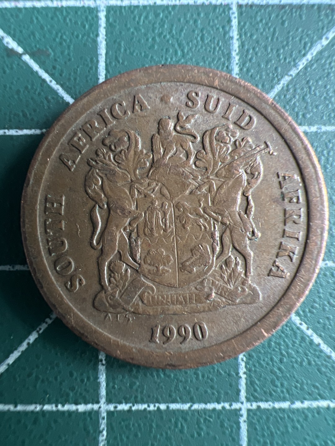 泡泡堂第259期  世界硬币 （无押金，捡漏，全场20包邮，偏远地区除外，接收代拍业务） 南非五分