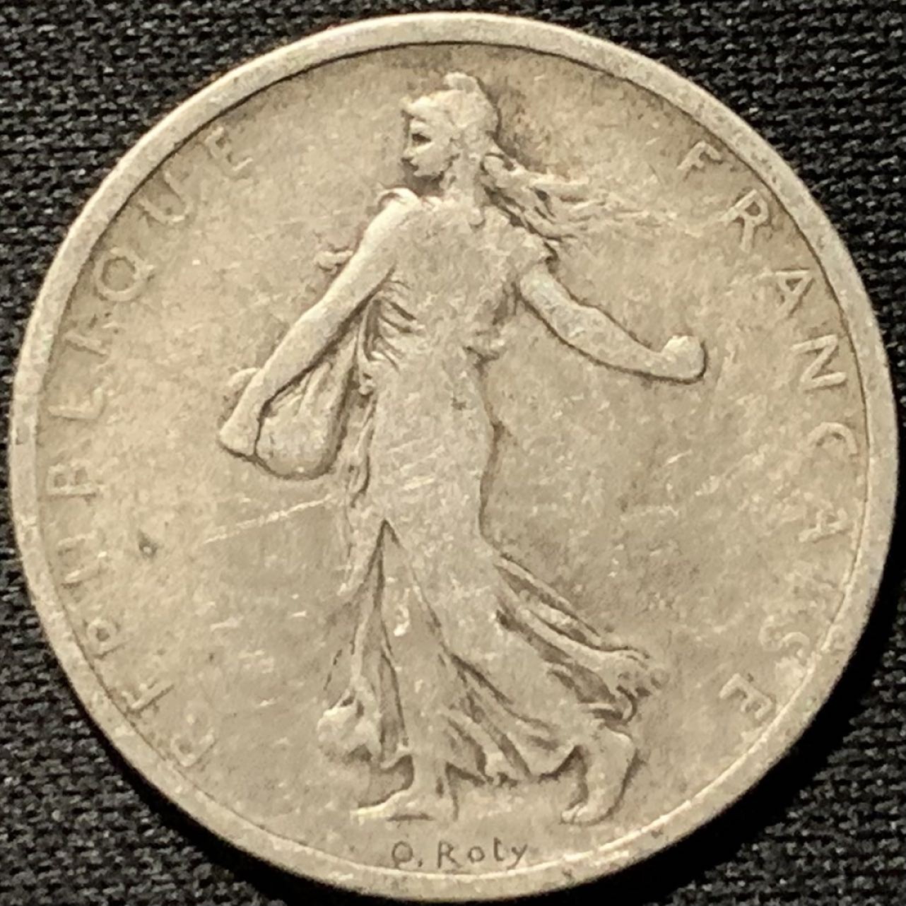 紫瑗钱币——第261期拍卖 法国 1898年 播种女神 1法郎 5克 0.835银