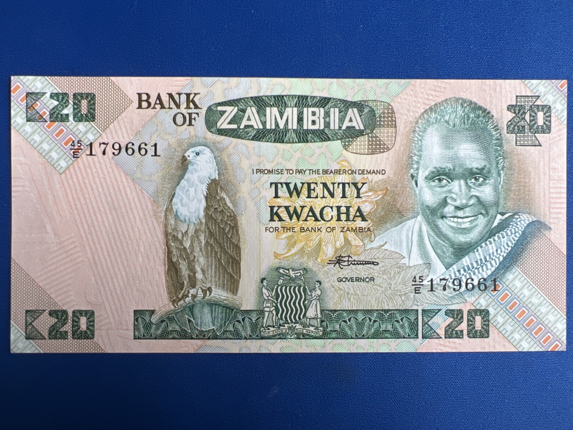 泡泡堂微拍第一百〇六幕纸币捡漏可累计专场👿👿，累计满二十元包邮，接受代拍业务 赞比亚20克瓦查