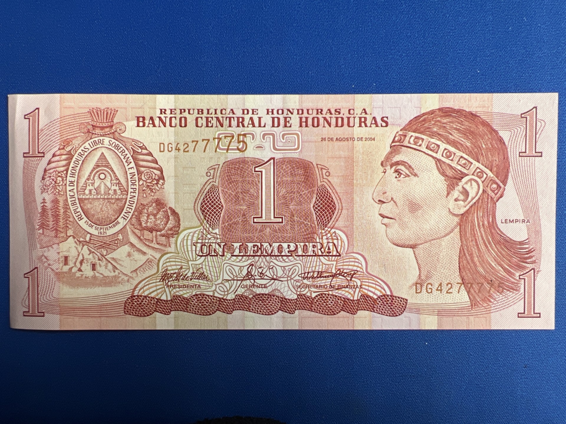 泡泡堂微拍第一百〇七幕纸币捡漏可累计专场👿👿，累计满二十元包邮，接受代拍业务 洪都拉斯1伦皮拉