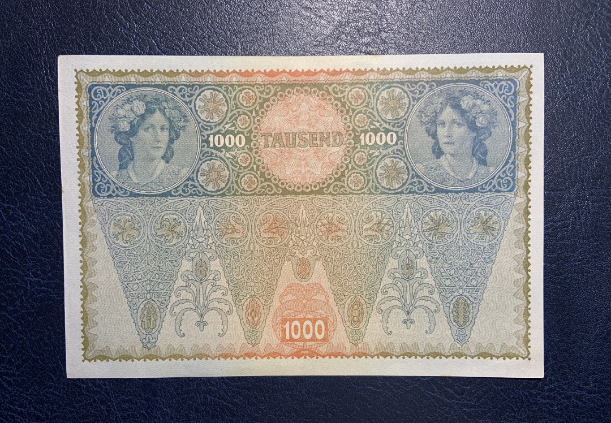 收藏联盟Quantum Auction 第243期拍卖 已更新 奥地利1902年1000克朗 品相UNC- 大票幅