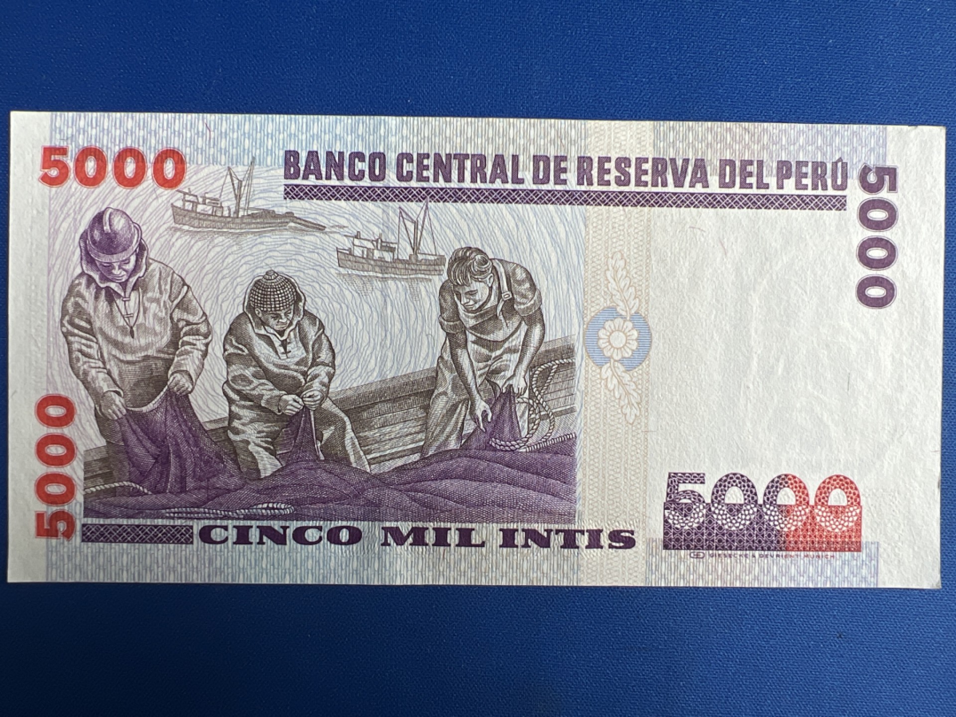 泡泡堂微拍第一百〇六幕纸币捡漏可累计专场👿👿，累计满二十元包邮，接受代拍业务 秘鲁5000印蒂