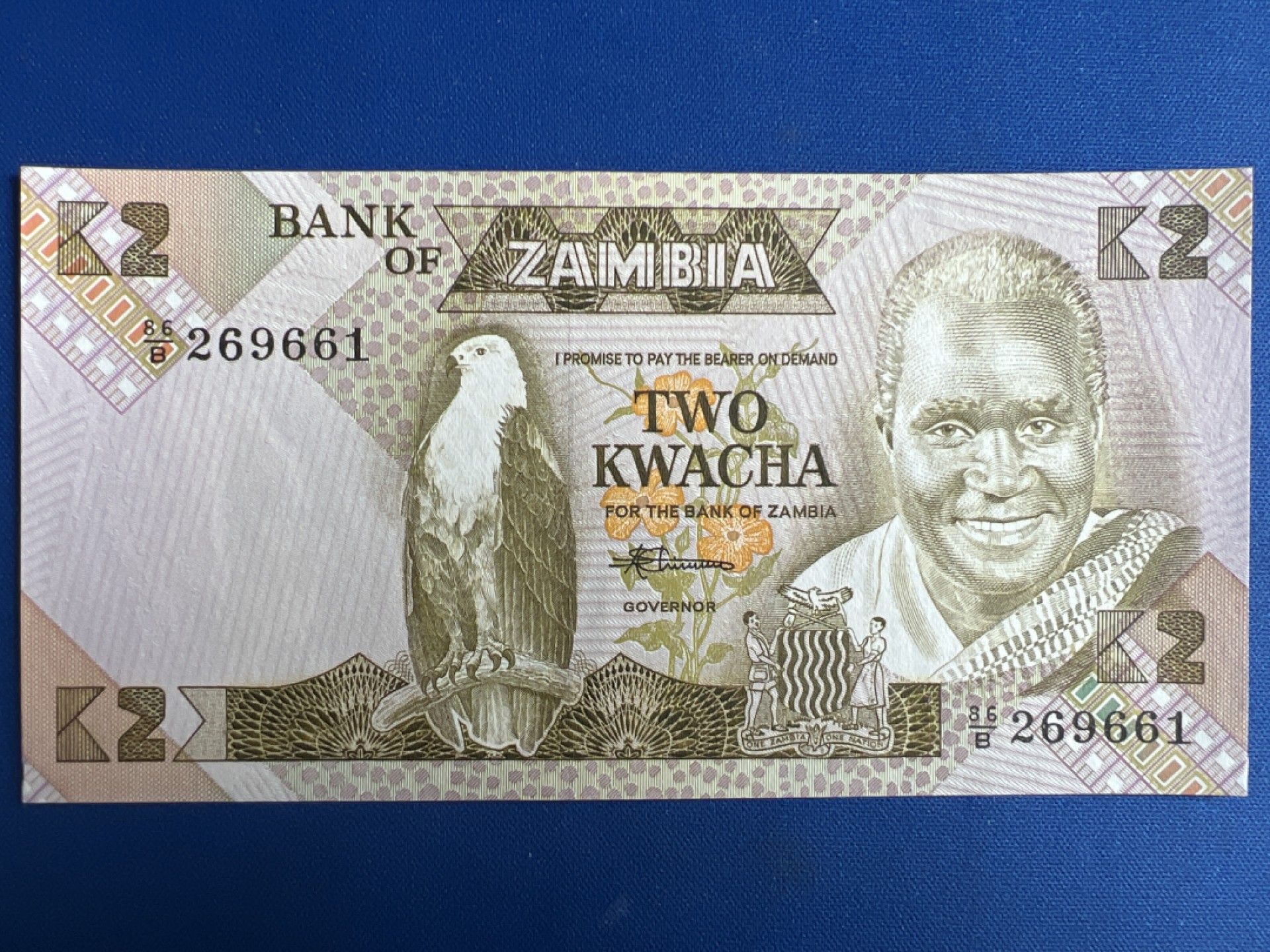 泡泡堂微拍第一百〇六幕纸币捡漏可累计专场👿👿，累计满二十元包邮，接受代拍业务 赞比亚2克瓦查