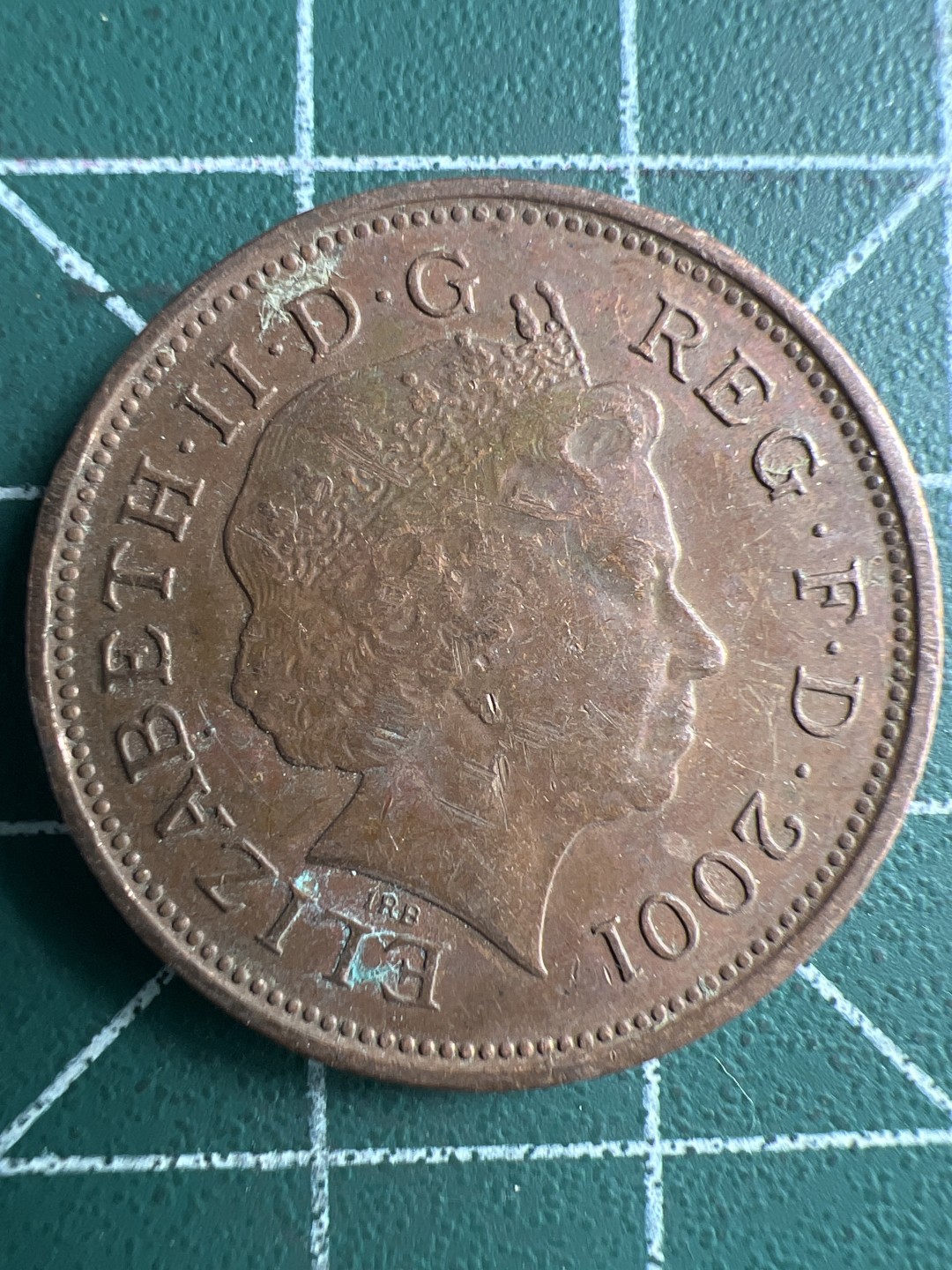 泡泡堂第261期  世界硬币 （无押金，捡漏，全场20包邮，偏远地区除外，接收代拍业务） 英国2便士