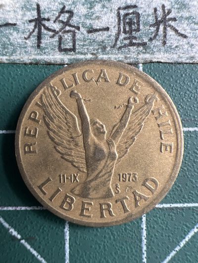 泡泡堂第261期  世界硬币 （无押金，捡漏，全场20包邮，偏远地区除外，接收代拍业务） - 智利100比索 自由女神