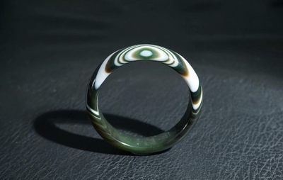 ｜冷门出品｜精选专拍·第壹拾叁场· - 天然深绿缠丝玛瑙手镯｜尺寸58.5