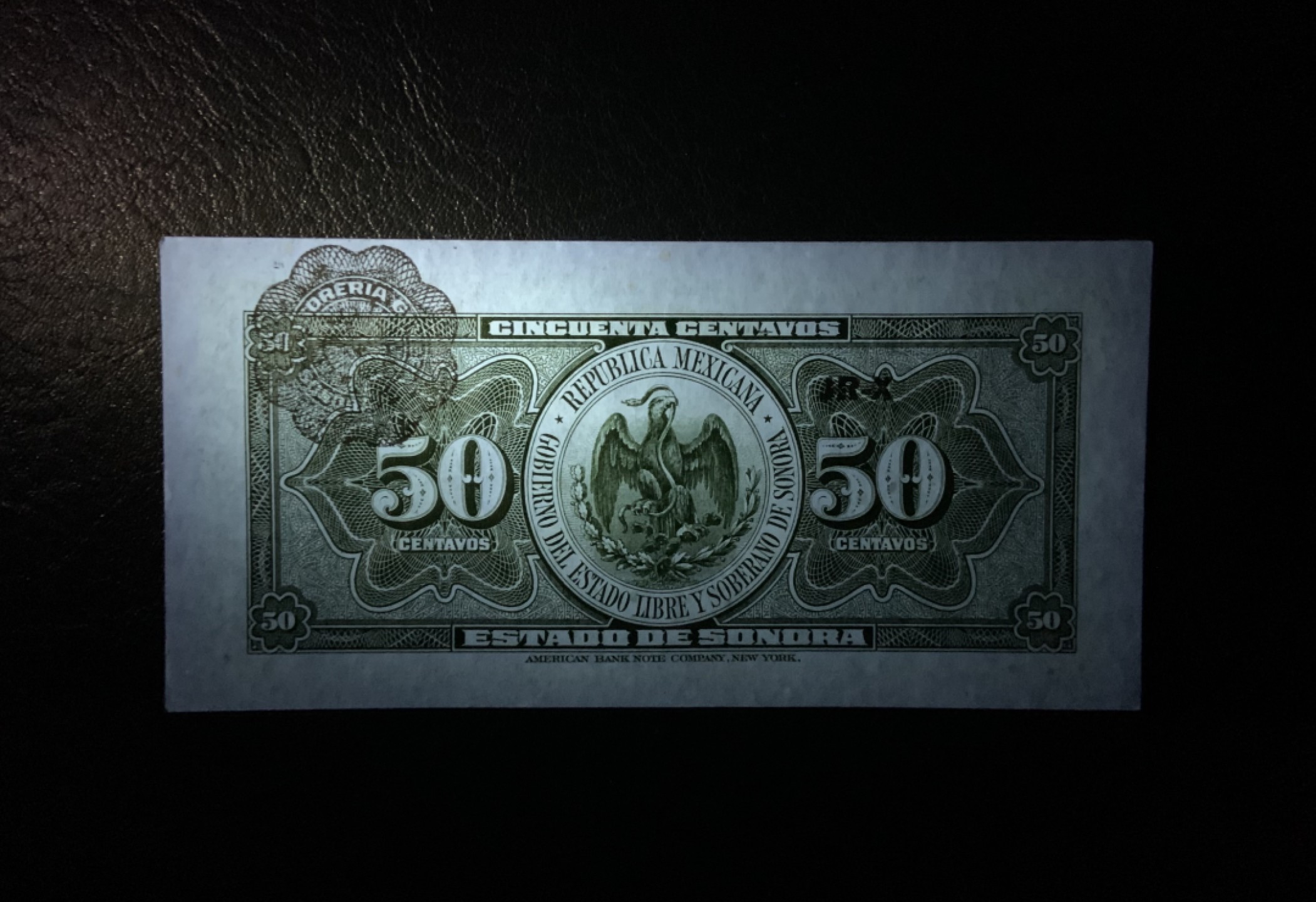 收藏联盟Quantum Auction 第243期拍卖 已更新 墨西哥1915年50分 品相UNC 细节如图