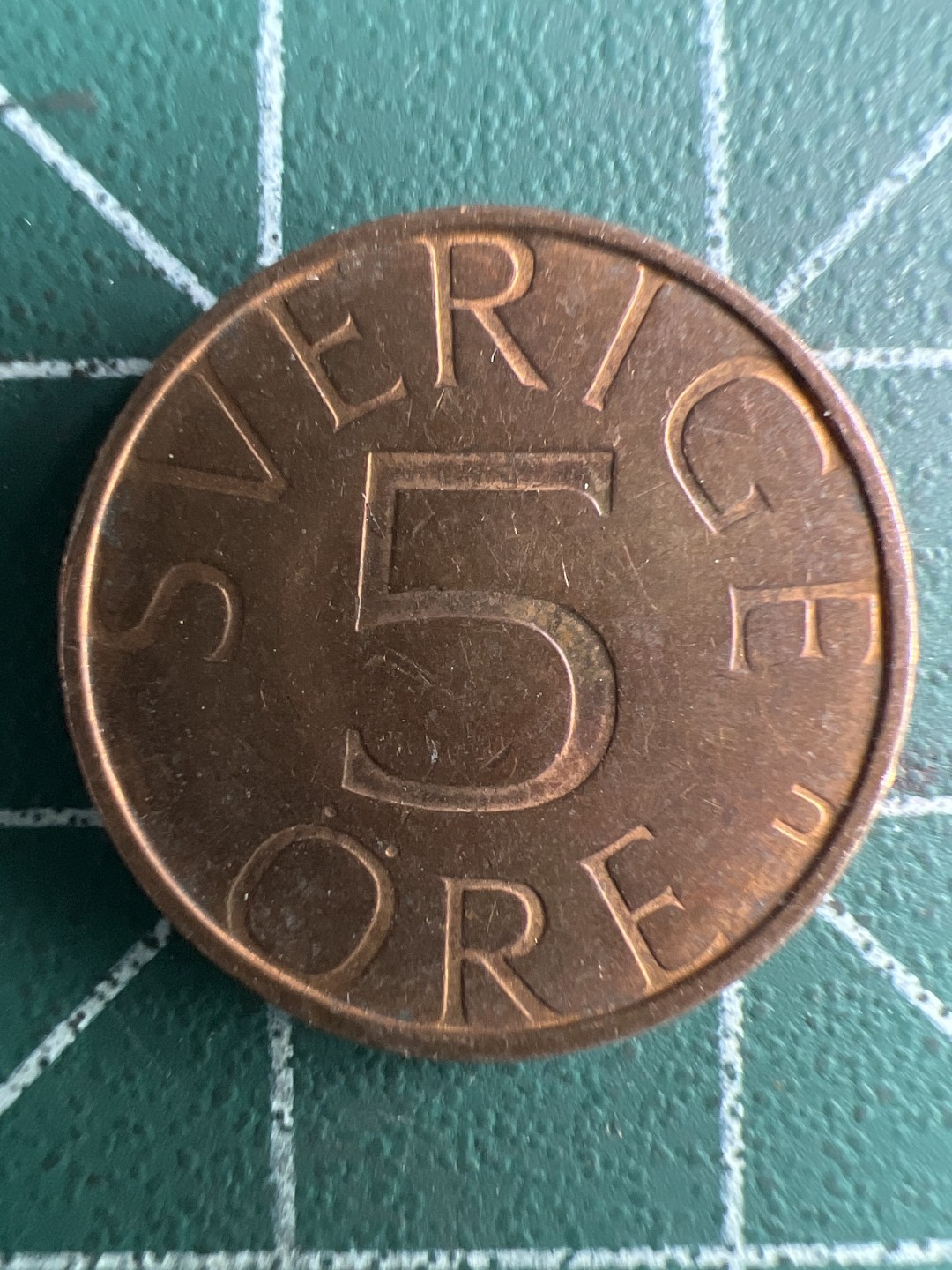 泡泡堂第261期  世界硬币 （无押金，捡漏，全场20包邮，偏远地区除外，接收代拍业务） 瑞典5欧尔