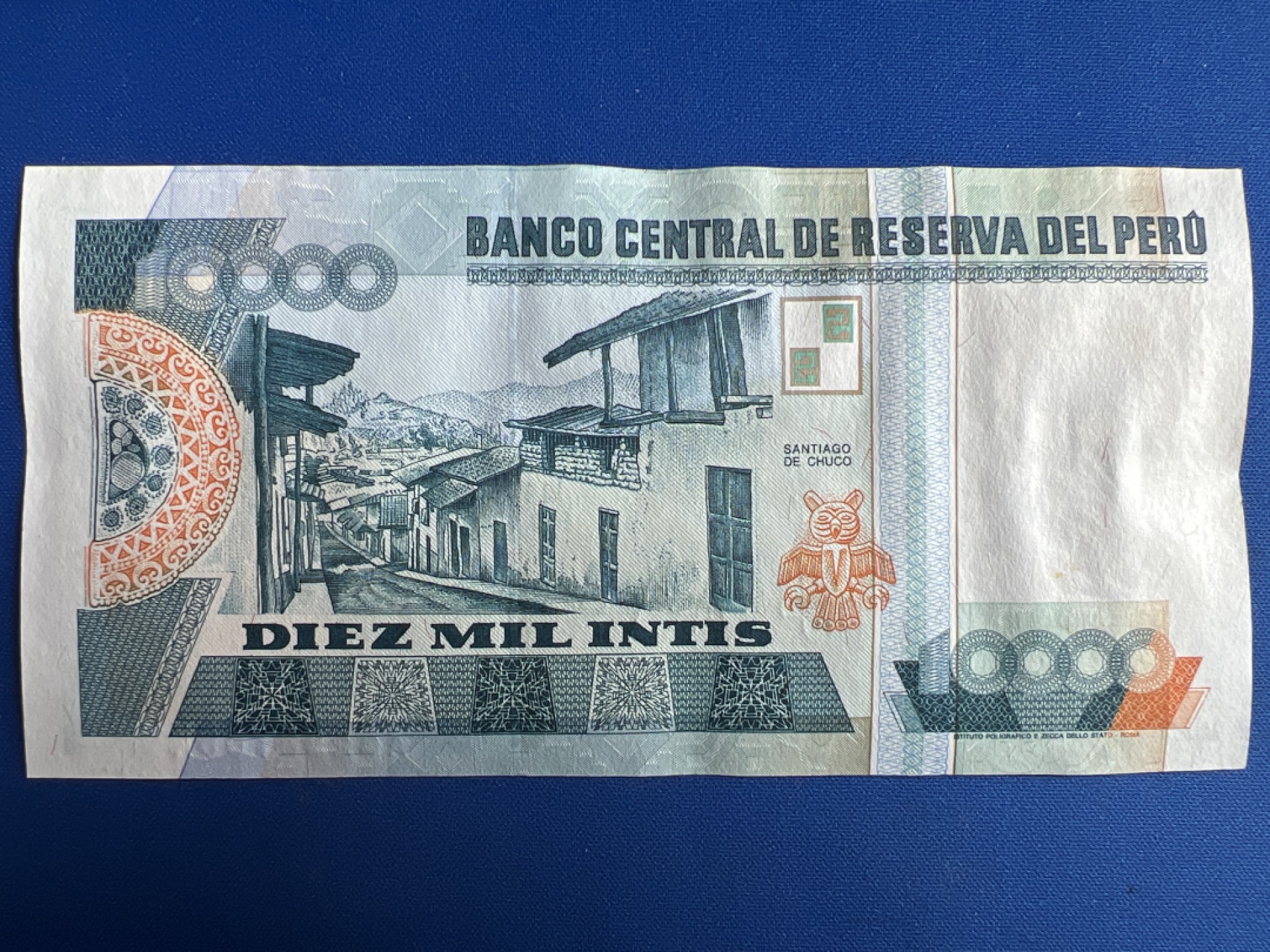 泡泡堂微拍第一百〇六幕纸币捡漏可累计专场👿👿，累计满二十元包邮，接受代拍业务 秘鲁10000印蒂