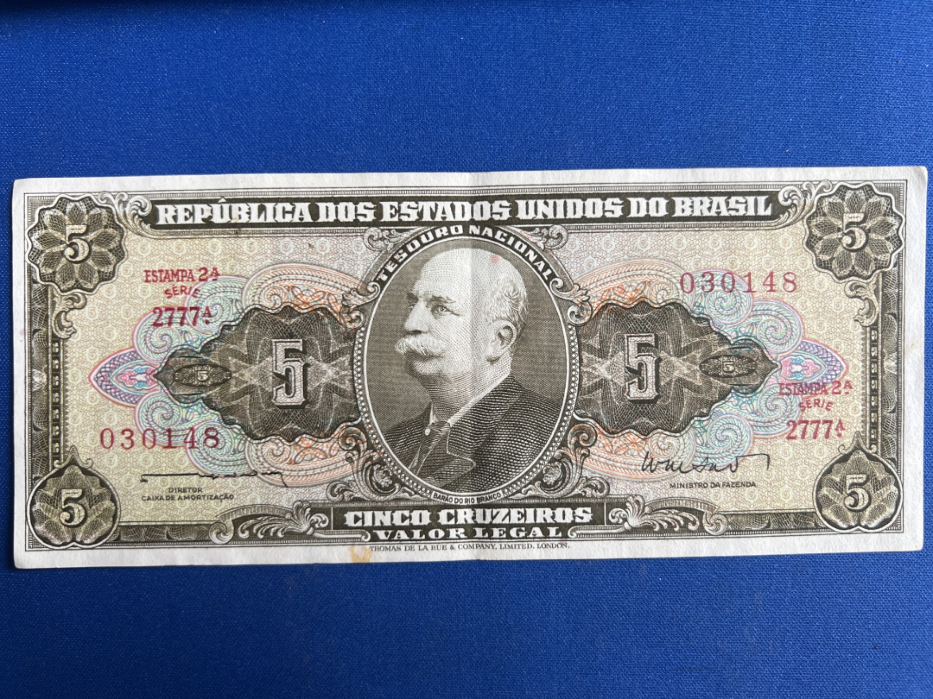 泡泡堂微拍第一百〇六幕纸币捡漏可累计专场👿👿，累计满二十元包邮，接受代拍业务 巴西5克鲁塞罗