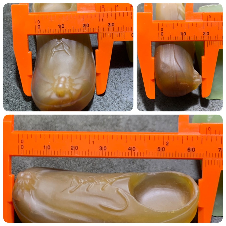 精美高玉化风化纹巴西玛瑙雕刻知足常乐把件(吊坠)一个