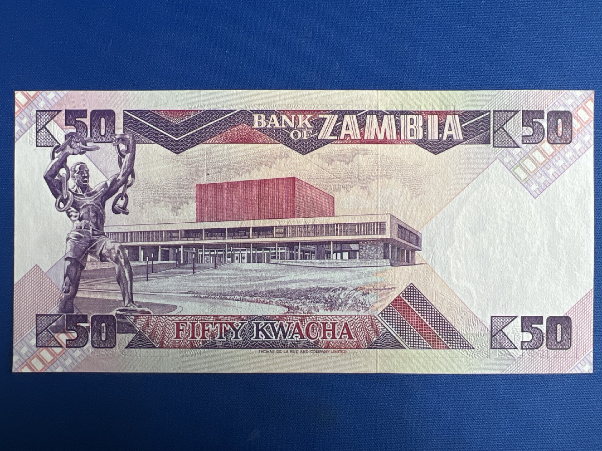 泡泡堂微拍第一百〇六幕纸币捡漏可累计专场👿👿，累计满二十元包邮，接受代拍业务 赞比亚50克瓦查