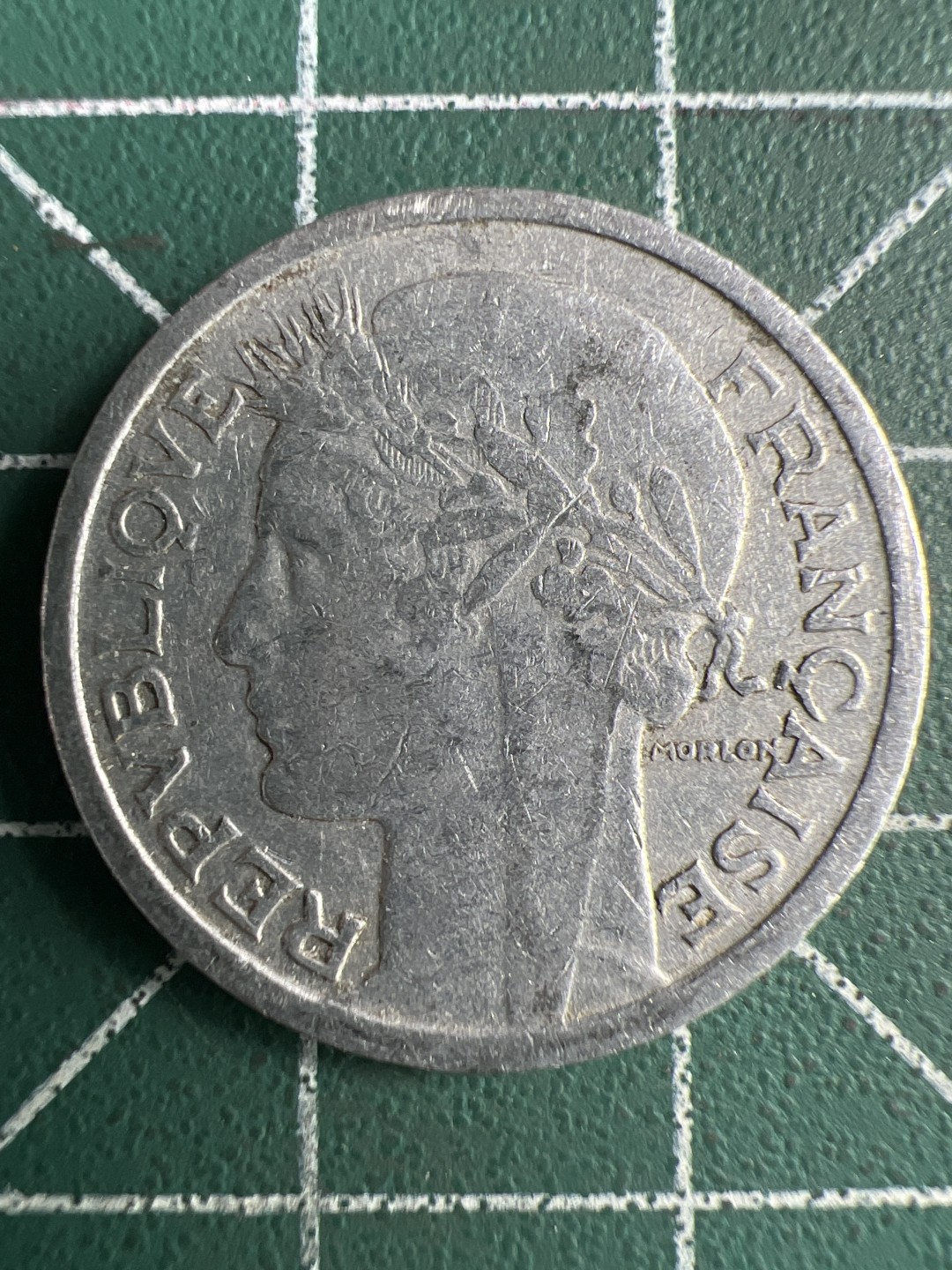 泡泡堂第261期  世界硬币 （无押金，捡漏，全场20包邮，偏远地区除外，接收代拍业务） 法国1法郎