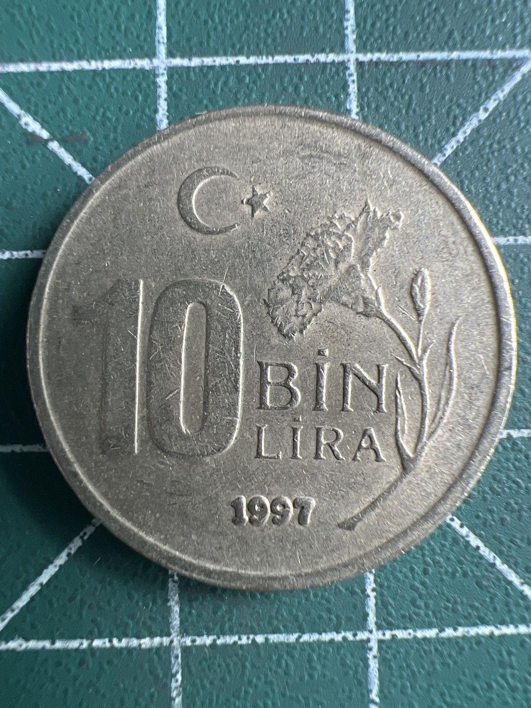 泡泡堂第299期  世界硬币 （无押金，捡漏，全场20包邮，偏远地区除外，接收代拍业务） 土耳其bin里拉